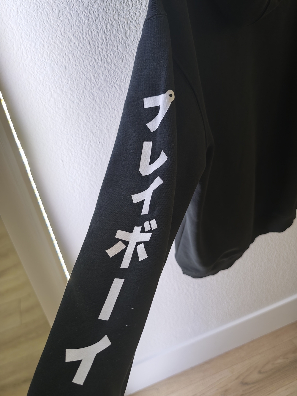 Black Playboy Hoodie - Japanese